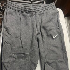 Nike men’s classic swoosh club, sweatpants, joggers, cuffed